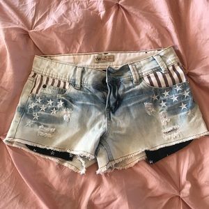 Size 0 Denim Shorts